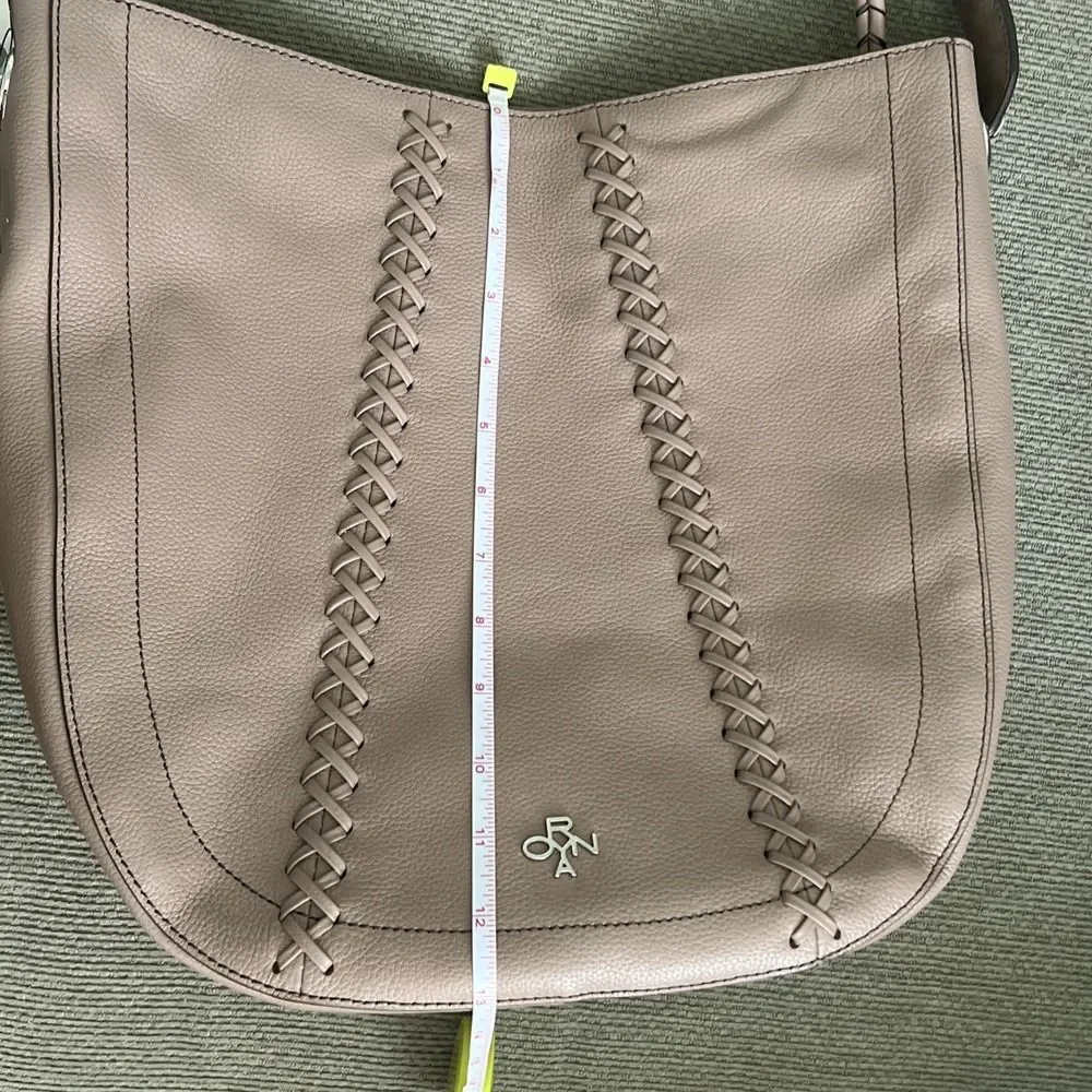 orYANY Large Chelsea‎ Leather Hobo Bag - Mocha NWT